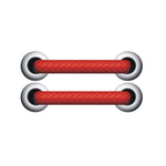 10 pezzi Adesivo per auto con lacci per scarpe Adesivo per toppe antigraffio, Cross Red Shoelace, Cross Black Shoelace, Cross Pink Shoelace, Horizontal Red Shoelace, Horizontal Black Shoelace, Horizontal Pink Shoelace