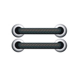 10 pezzi Adesivo per auto con lacci per scarpe Adesivo per toppe antigraffio, Cross Red Shoelace, Cross Black Shoelace, Cross Pink Shoelace, Horizontal Red Shoelace, Horizontal Black Shoelace, Horizontal Pink Shoelace