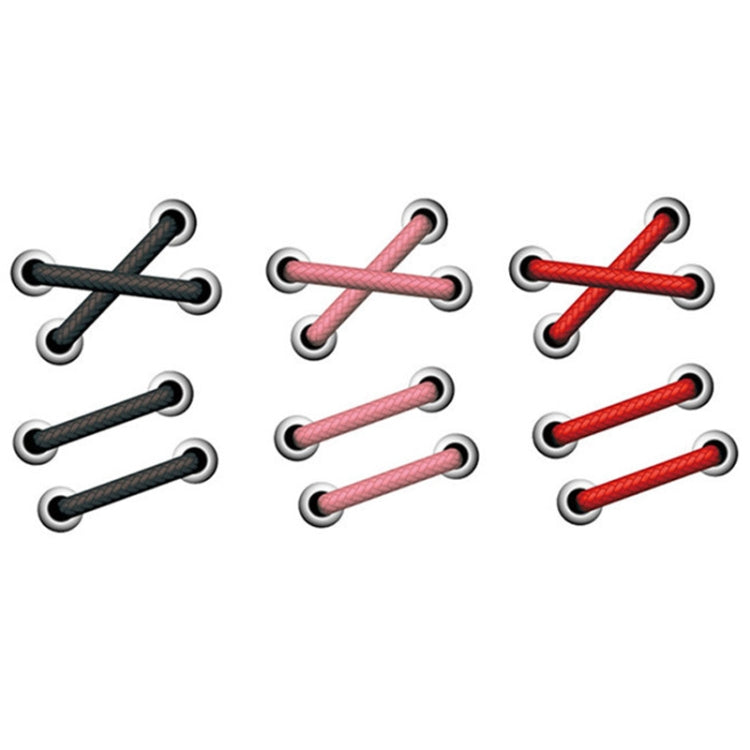 10 pezzi Adesivo per auto con lacci per scarpe Adesivo per toppe antigraffio, Cross Red Shoelace, Cross Black Shoelace, Cross Pink Shoelace, Horizontal Red Shoelace, Horizontal Black Shoelace, Horizontal Pink Shoelace