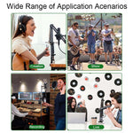 Amplificatore cuffie 4 canali con jack 3,5 e 6,35 mm
