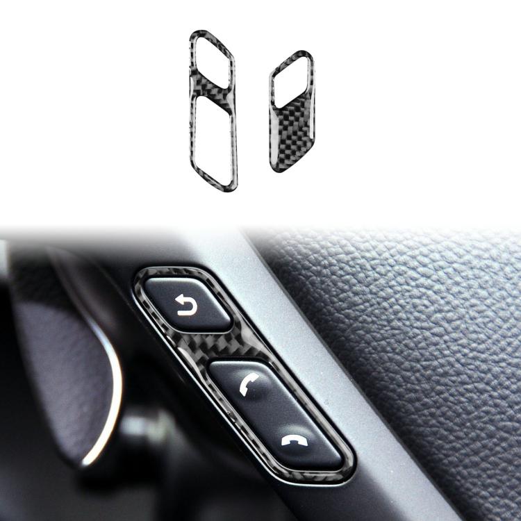 Per Infiniti G35/G37/G25/Q60 2 pezzi/set adesivo pulsante risposta volante