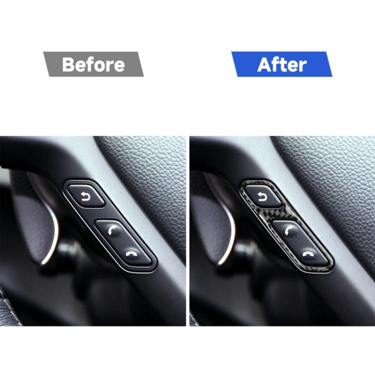 Per Infiniti G35/G37/G25/Q60 2 pezzi/set adesivo pulsante risposta volante