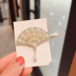 Fermagli per capelli donna con strass 10 pezzi
