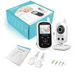 UU24 Monitor per bambini wireless 2,4" con temperatura