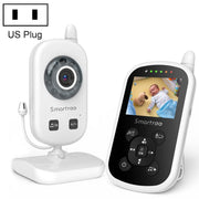 UU24 Monitor per bambini wireless da 2,4 pollici, monitor della temperatura, audio a 2 vie, ninna nanna VOX, UU24 US Plug, UU24 EU Plug, UU24 UK Plug