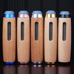 Posacenere anti-volo multifunzionale per fumatori, Beechwood Gold, Beechwood Silver, Beechwood Rose Gold, Beechwood Blue, Beechwood Black, Beechwood Dark Walnut