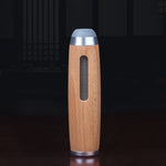 Posacenere anti-volo multifunzionale per fumatori, Beechwood Gold, Beechwood Silver, Beechwood Rose Gold, Beechwood Blue, Beechwood Black, Beechwood Dark Walnut