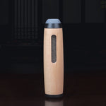 Posacenere anti-volo multifunzionale per fumatori, Beechwood Gold, Beechwood Silver, Beechwood Rose Gold, Beechwood Blue, Beechwood Black, Beechwood Dark Walnut