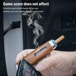 Posacenere anti-volo multifunzionale per fumatori, Beechwood Gold, Beechwood Silver, Beechwood Rose Gold, Beechwood Blue, Beechwood Black, Beechwood Dark Walnut