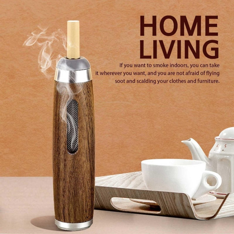 Posacenere anti-volo multifunzionale per fumatori, Beechwood Gold, Beechwood Silver, Beechwood Rose Gold, Beechwood Blue, Beechwood Black, Beechwood Dark Walnut