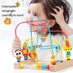 Perline in legno per bambini gioco educativo 23cm