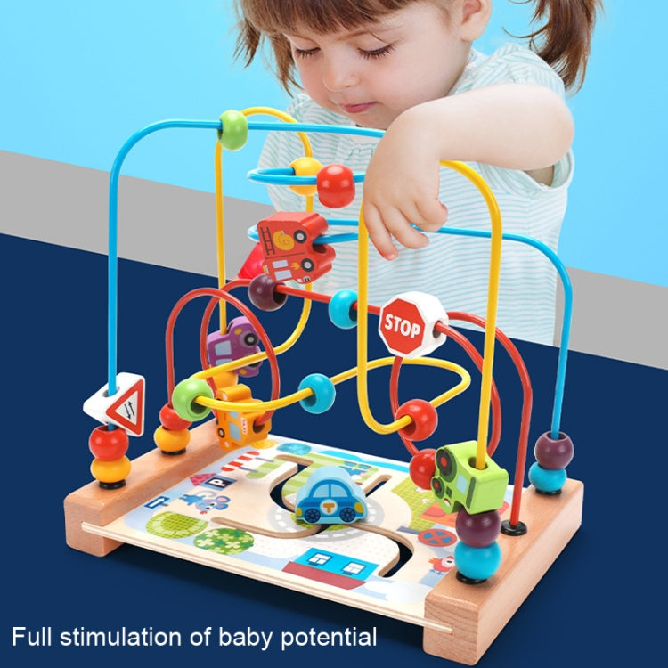 Perline in legno per bambini gioco educativo 23cm