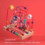 Perline in legno per bambini gioco educativo 23cm