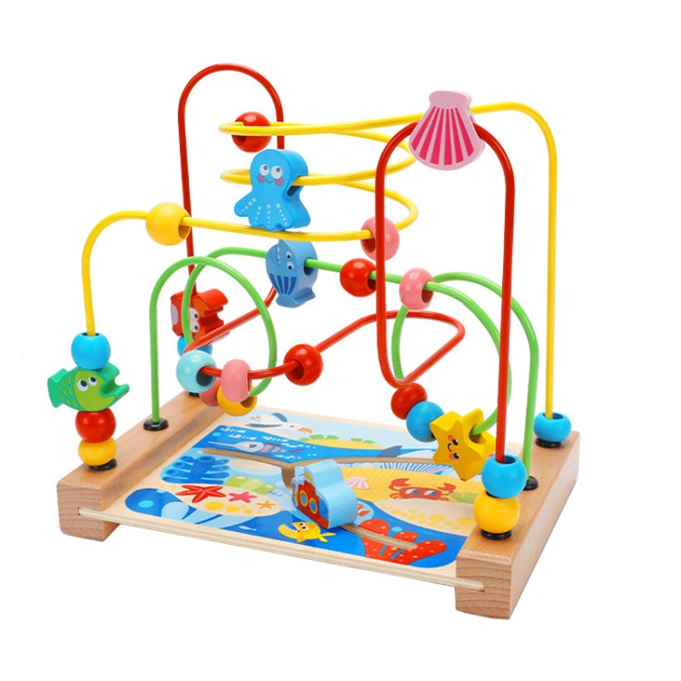 Perline in legno per bambini gioco educativo 23cm
