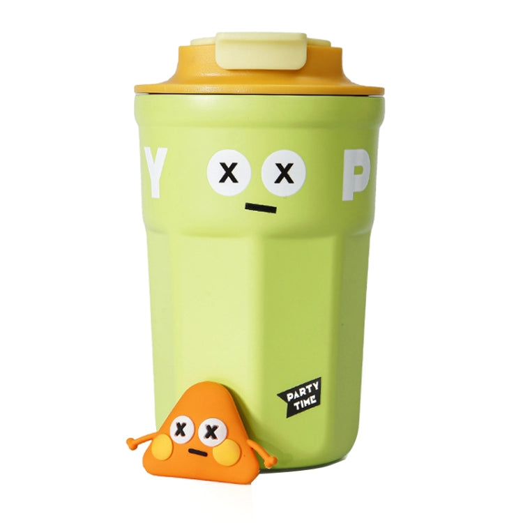 Tazza di isolamento termico Cartoon 316 Tazza da caffè in acciaio inossidabile Tazza da acqua, Capacità:, 400ml White, 400ml Purple, 400ml Pink, 400ml Light Green