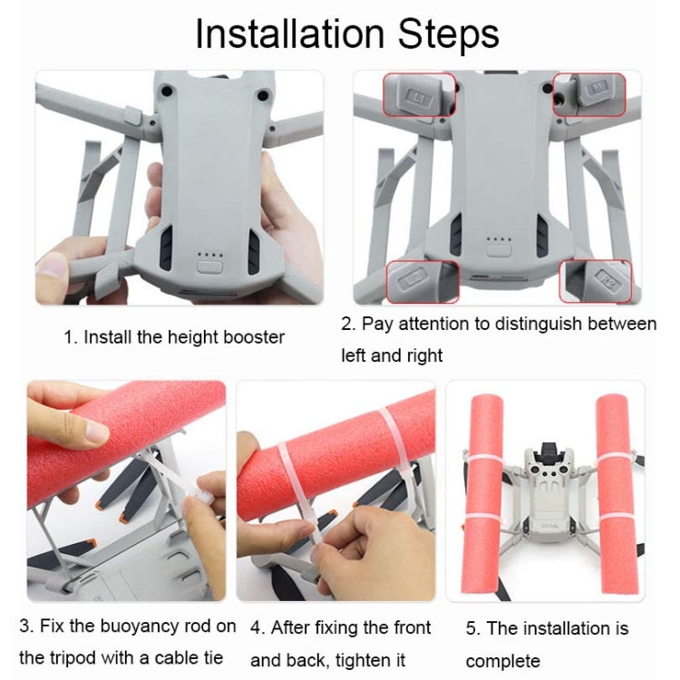 Asta galleggiante rialzata per drone DJI Mini 3 Pro