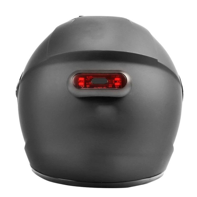 Spia luminosa per casco da moto Fanale posteriore impermeabile ricaricabile USB, 4 Beads, 4 Beads B Model, 10 Beads