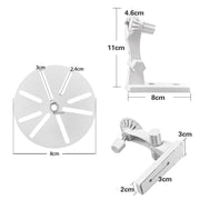 Staffa in plastica senza perforazione per telecamere di sorveglianza con testa oscillante, For Swing-head Cameras