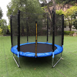 Trampolino da esterno Rete di sicurezza protettiva Sport Anti-caduta Jump Pad,Dimensioni:, Diameter 1.2m -6 Poles, Diameter 1.4m -6 Poles, Diameter 1.5m -6 Poles, 6 Feet-6 Poles-Diameter 1.83m, 8 Feet-6 Poles-Diameter 2.44m, 10 Feet-8 Poles-Diameter 3....