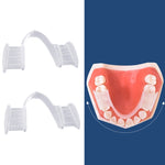 Apparecchio ortodontico Y-Kelin Bretelle di simulazione in silicone Bretelle antimolari per la notte, Transparent