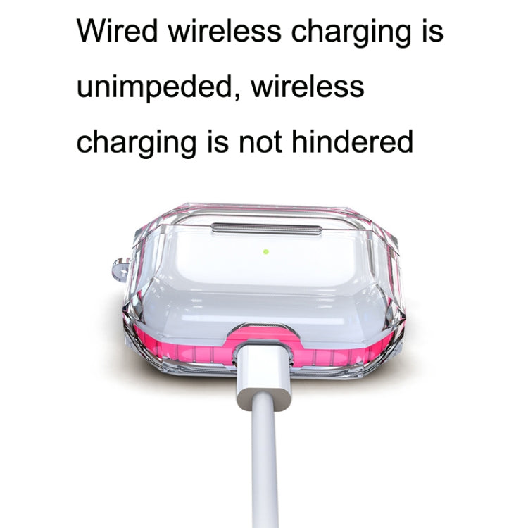 Custodia morbida trasparente in TPU per AirPods Pro
