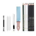 42 in 1 kit per schizzi di disegno e pittura con temperamatite, 42 In 1