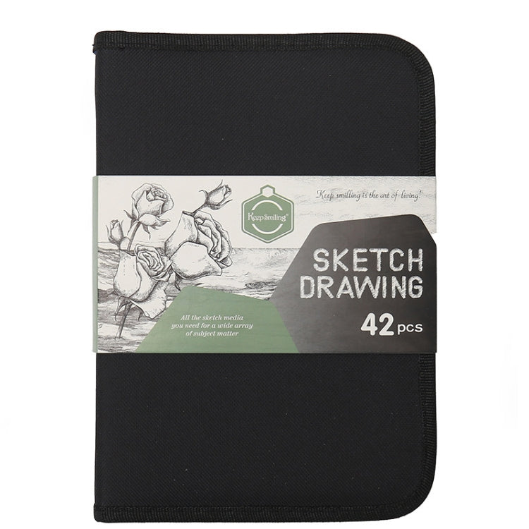 42 in 1 kit per schizzi di disegno e pittura con temperamatite, 42 In 1