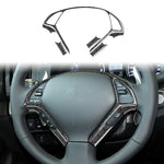 Per Infiniti G35/G37/G25/Q60 6 pezzi/set adesivo decorativo per rivestimento volante