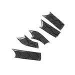 Per Infiniti G35/G37/G25/Q60 6 pezzi/set adesivo decorativo per rivestimento volante