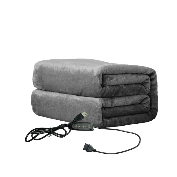 Versione del controller Temporizzazione della temperatura regolabile Cuscino riscaldante per coperta con scialle riscaldante elettrico USB, 76x150cm