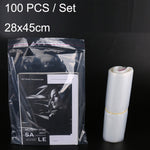 100 PCS / Set Sacchetto di imballaggio per abbigliamento PE Borsa autoadesiva trasparente Borsa sigillata in plastica per gioielli, dimensioni:, 10x15cm, 10x18cm, 12x28cm, 13x18cm, 16x25cm, 18x28cm, 20x25cm, 20x30cm, 22x34cm, 25x30cm, 25x35cm, 25x40cm ...