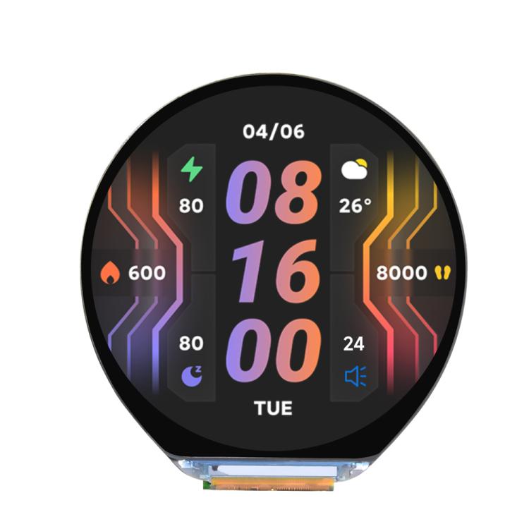 Scheda di sviluppo Waveshare ESP32-S3R8 con display touch rotondo da 1,46 pollici, risoluzione 412×412, supporto Wi-Fi e Bluetooth., Without Cover Glass, With Cover Glass, With Widened Cover Glass