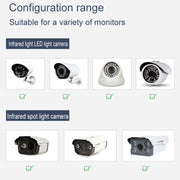 Per Hikvision Security Camera Staffa di montaggio in alluminio 3 pezzi, For Hikvision