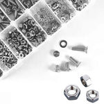 M2/M3/M4/M5 a testa piatta con esagono incassato, set di anelli di guarnizione, 940 PCS/Set
