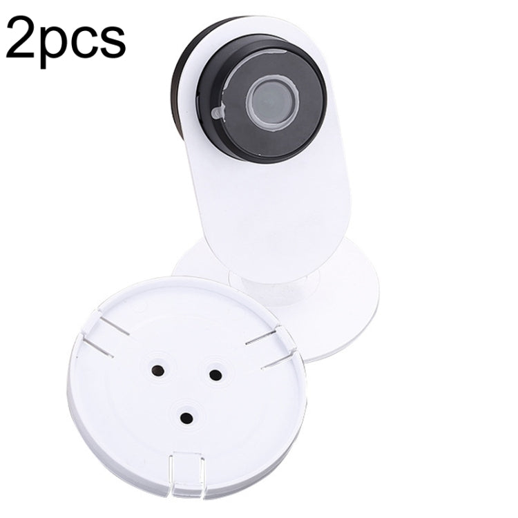 Per Mi/Yi Smart Home Security Camera 2 pezzi Supporto da parete girevole a 360 gradi, For Mi/Yi Wall Mount