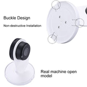 Per Mi/Yi Smart Home Security Camera 2 pezzi Supporto da parete girevole a 360 gradi, For Mi/Yi Wall Mount