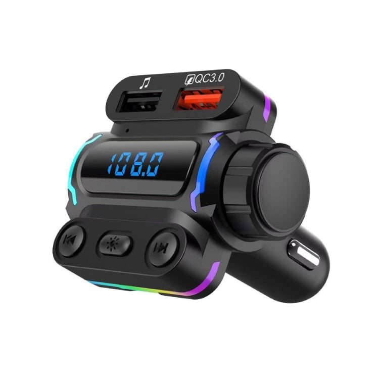 P7 PD20W QC3.0 Trasmettitore FM per lettore MP3 per auto a doppia ricarica rapida, P7