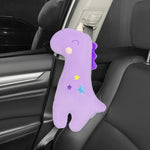 Cintura di sicurezza per auto Coprispalle Cintura assicurativa per cartoni animati, Yellow, Purple, Green
