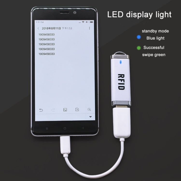 Lettore controllo accessi RFID USB 125 KHz mini
