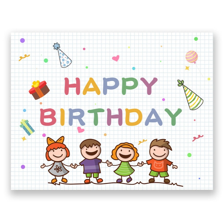 Festa di compleanno Sfondo Panno Decorazione Tiro Panno, 90x70cm, 125x100cm