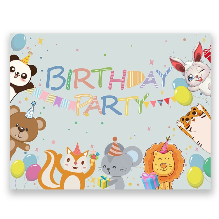 Festa di compleanno Sfondo Panno Decorazione Tiro Panno, 90x70cm, 125x100cm