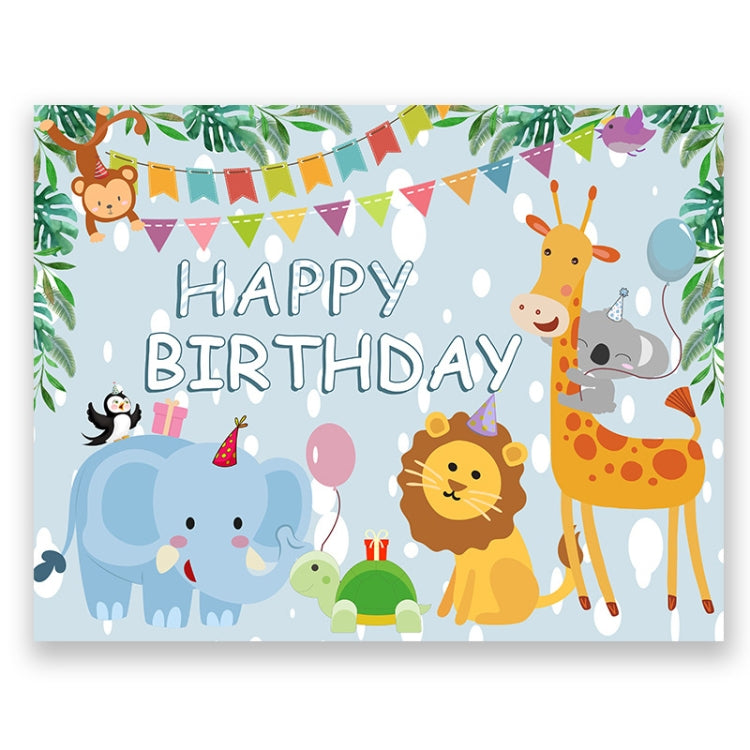 Festa di compleanno Sfondo Panno Decorazione Tiro Panno, 90x70cm, 125x100cm