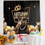 Panno da appendere per foto per bambini con layout di compleanno, 180x230cm Velvet