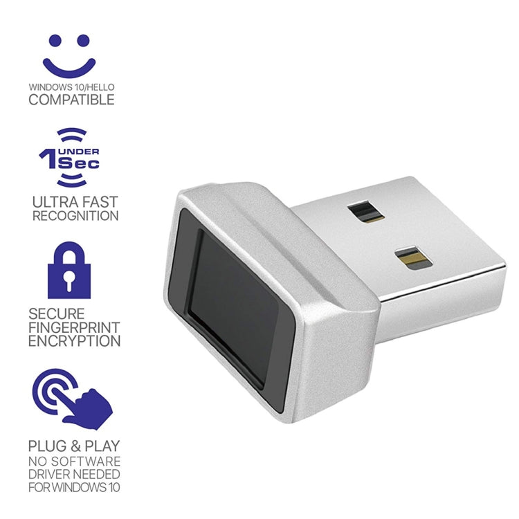 Modulo lettore di impronte digitali USB TRU7 per Windows 8 10 11 Ciao, TRU7