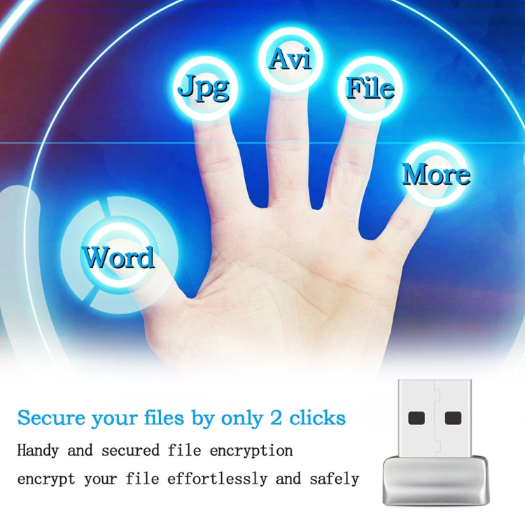 Modulo lettore di impronte digitali USB TRU7 per Windows 8 10 11 Ciao, TRU7
