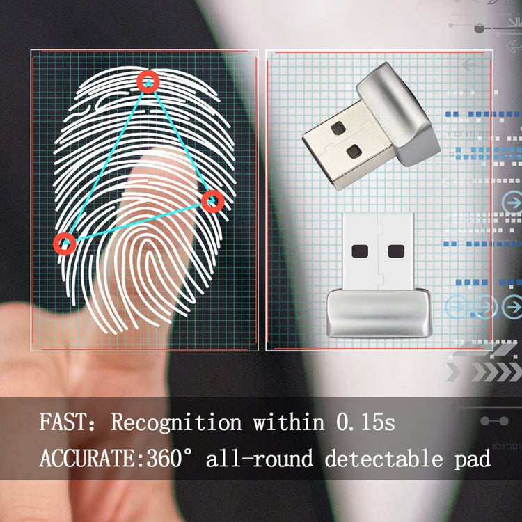 Modulo lettore di impronte digitali USB TRU7 per Windows 8 10 11 Ciao, TRU7