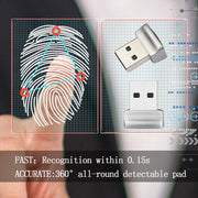Modulo lettore di impronte digitali USB TRU7 per Windows 8 10 11 Ciao, TRU7