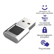 Modulo lettore di impronte digitali Mini USB TRU8 per Windows 11 10 Hello Dongle, TRU8