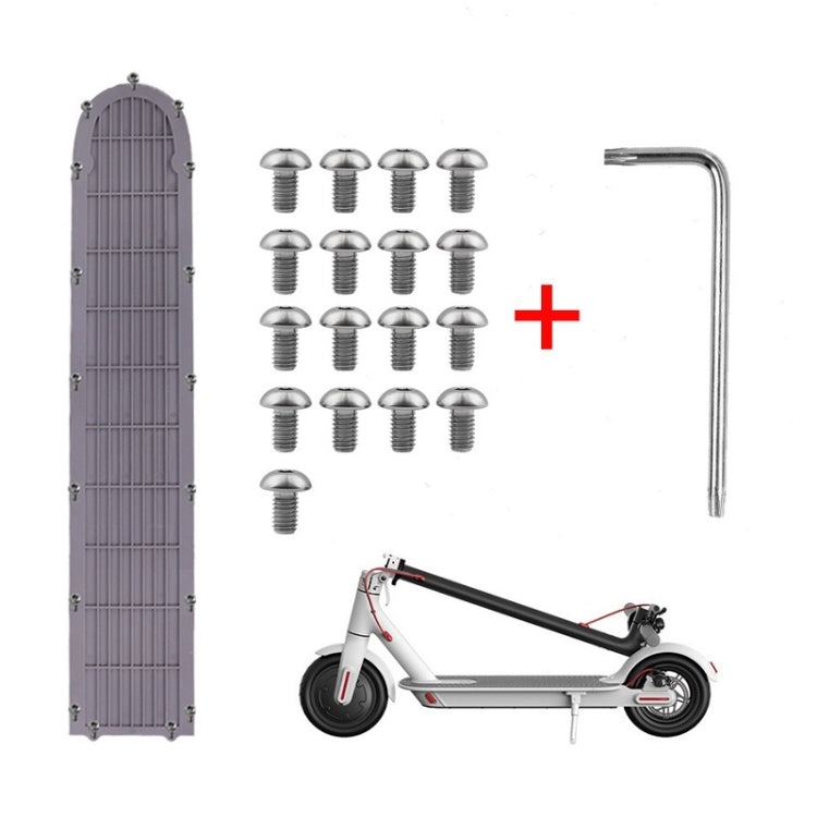 17 pezzi/set per Xiaomi Mijia M365 Pro piastra base vano batteria vite prugna, 17pcs/set Screws