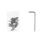 17 pezzi/set per Xiaomi Mijia M365 Pro piastra base vano batteria vite prugna, 17pcs/set Screws